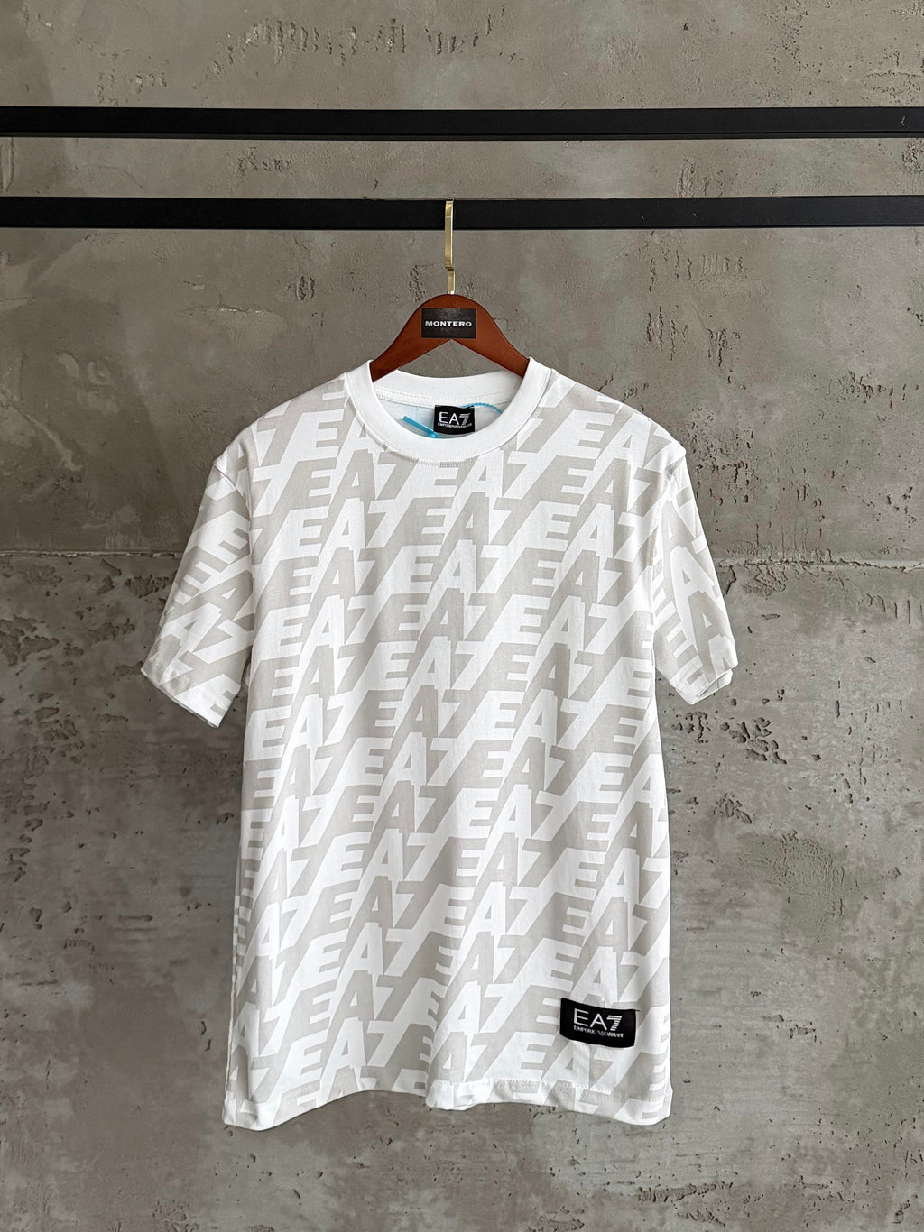 EA01  full baskı beyaz tshirt