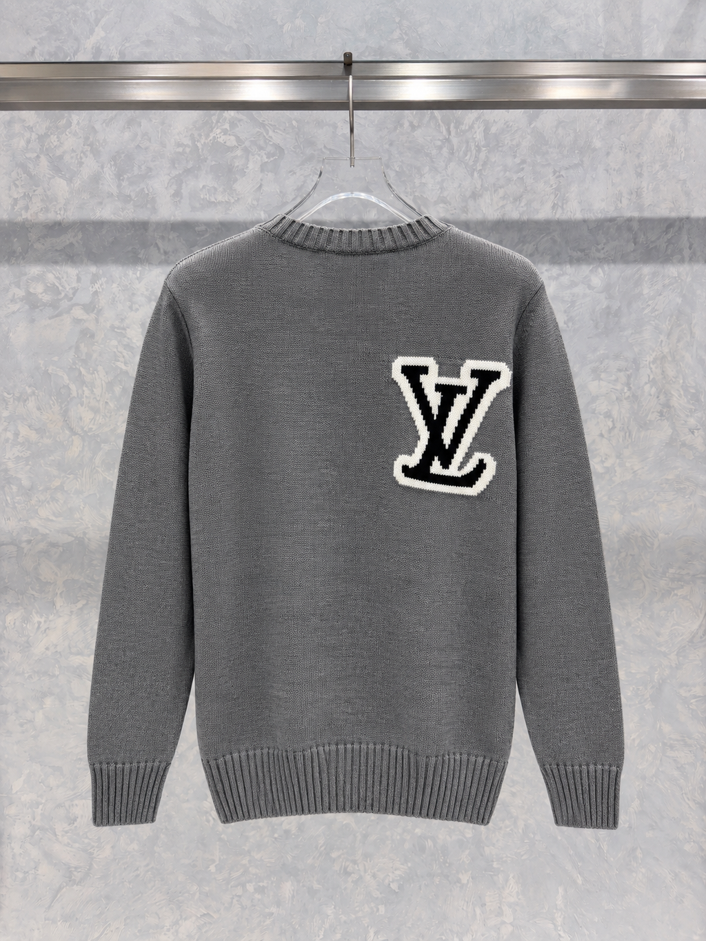 LV09 Logolu Gri Kazak