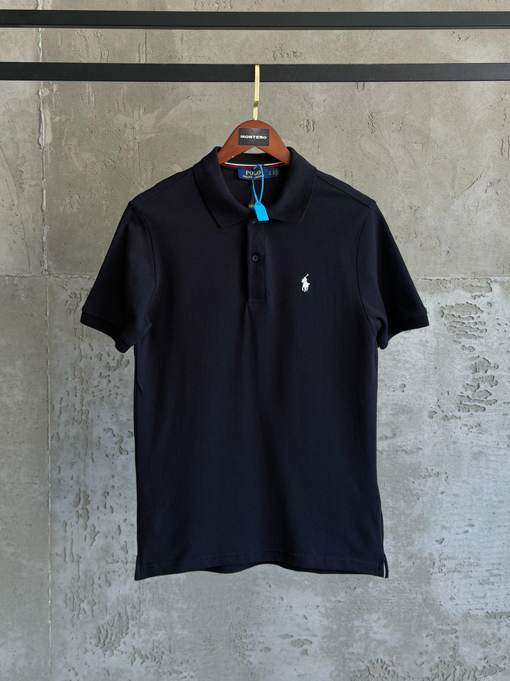 US04 Polo Yaka lacivert tshirt