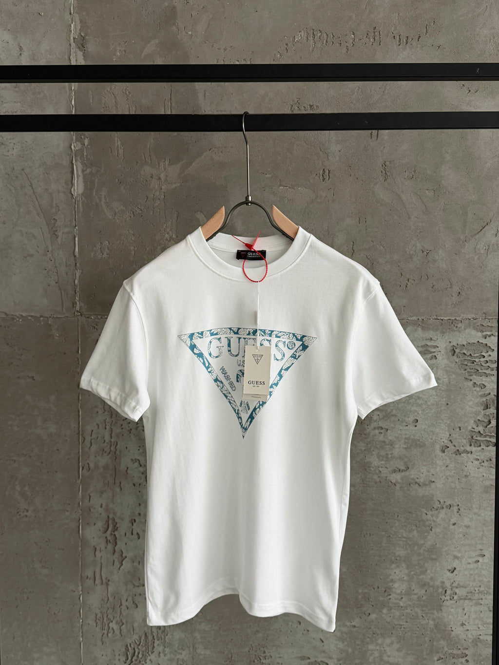 G01 Retro beyaz tshirt