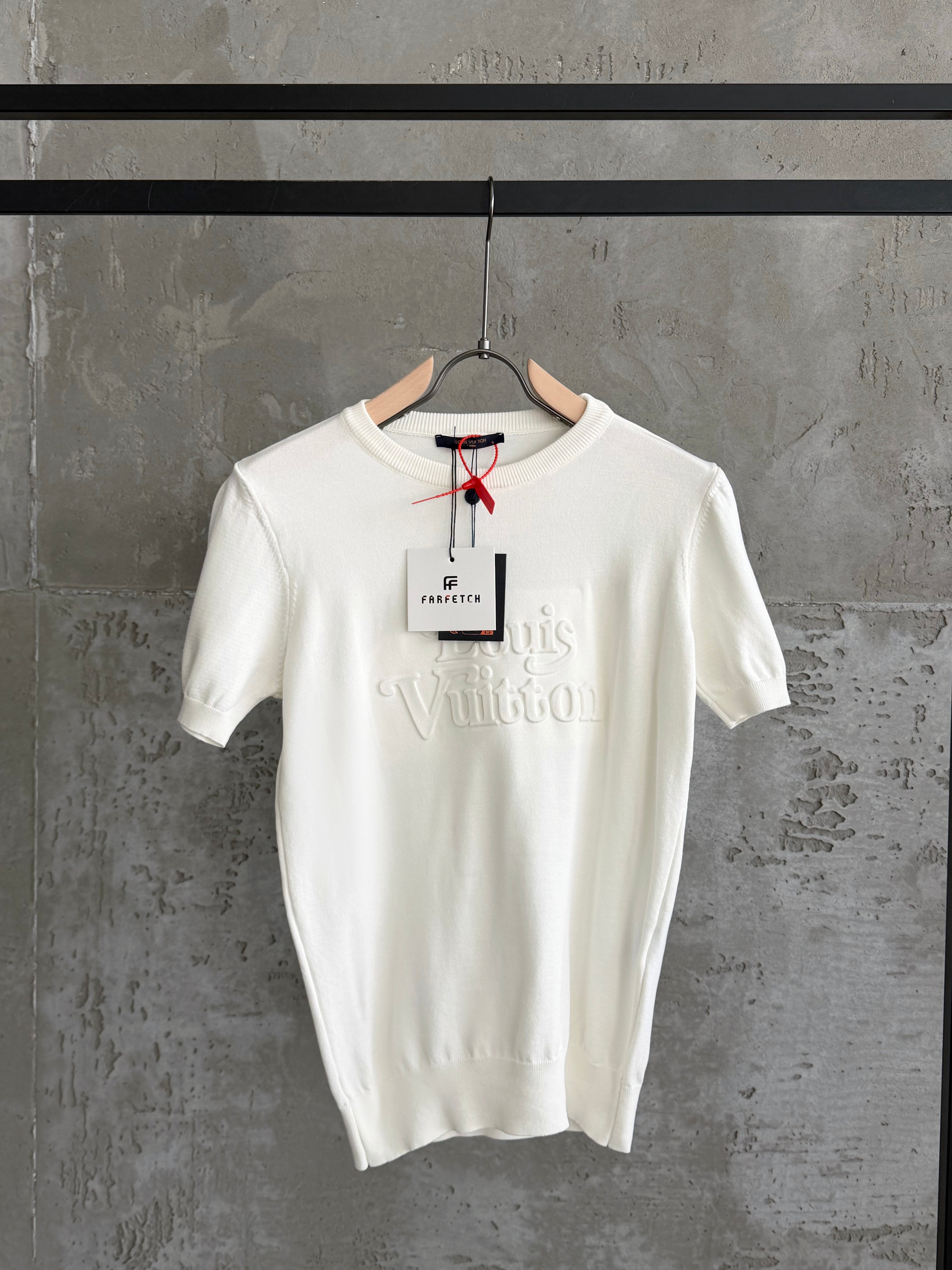 LV07 Triko beyaz tshirt