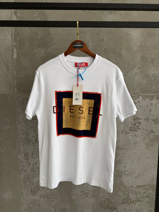 DE02 Vintage beyaz tshirt