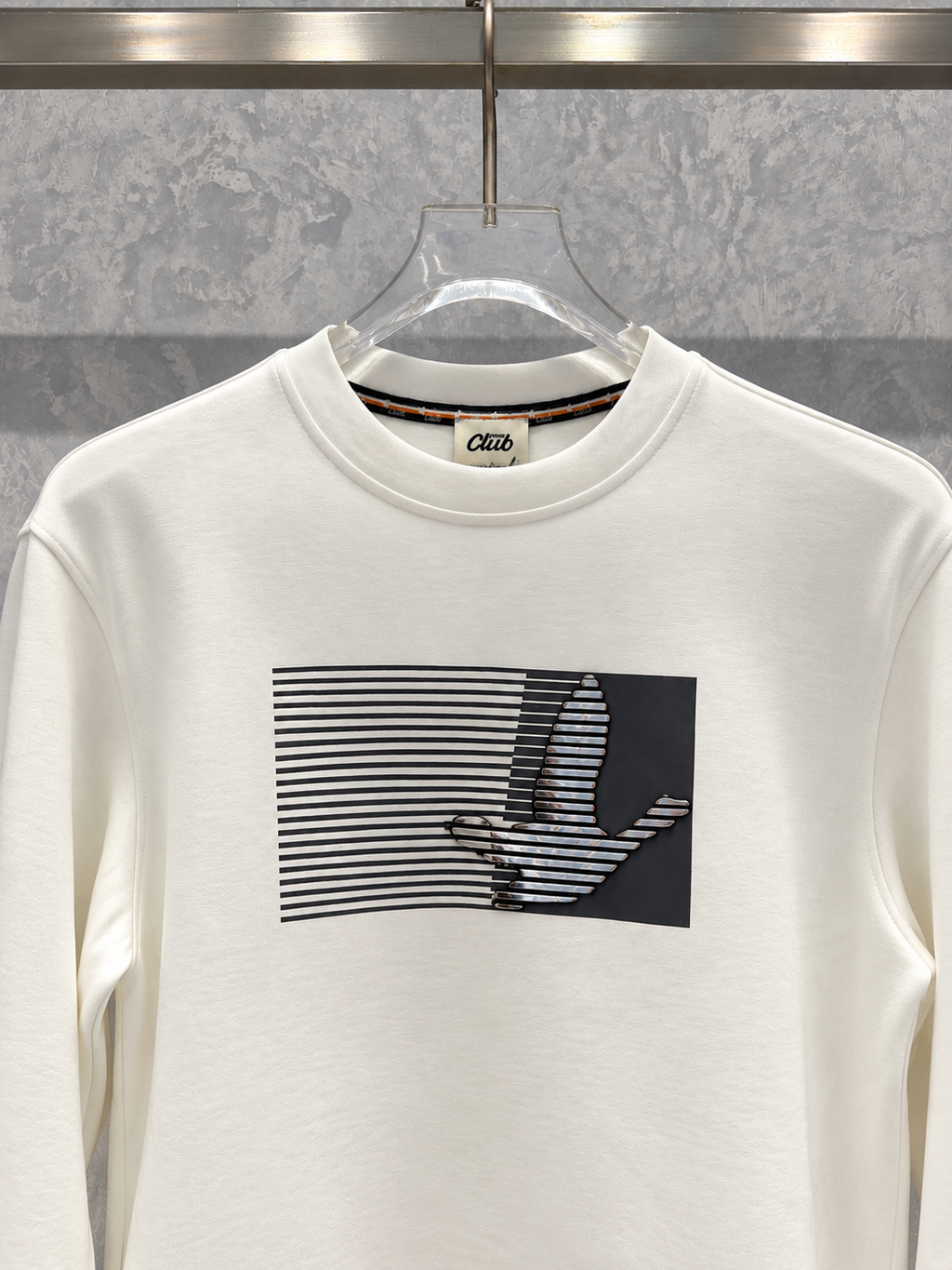 BYMN01 Luxury Beyaz Sweatshirt