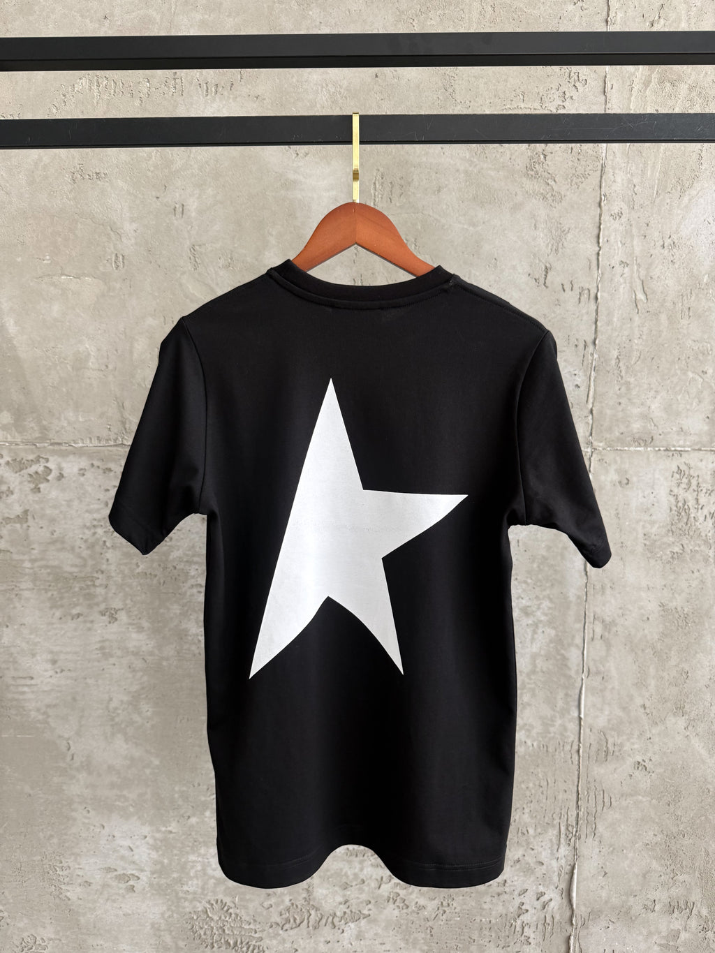 GG01 Star siyah tshirt