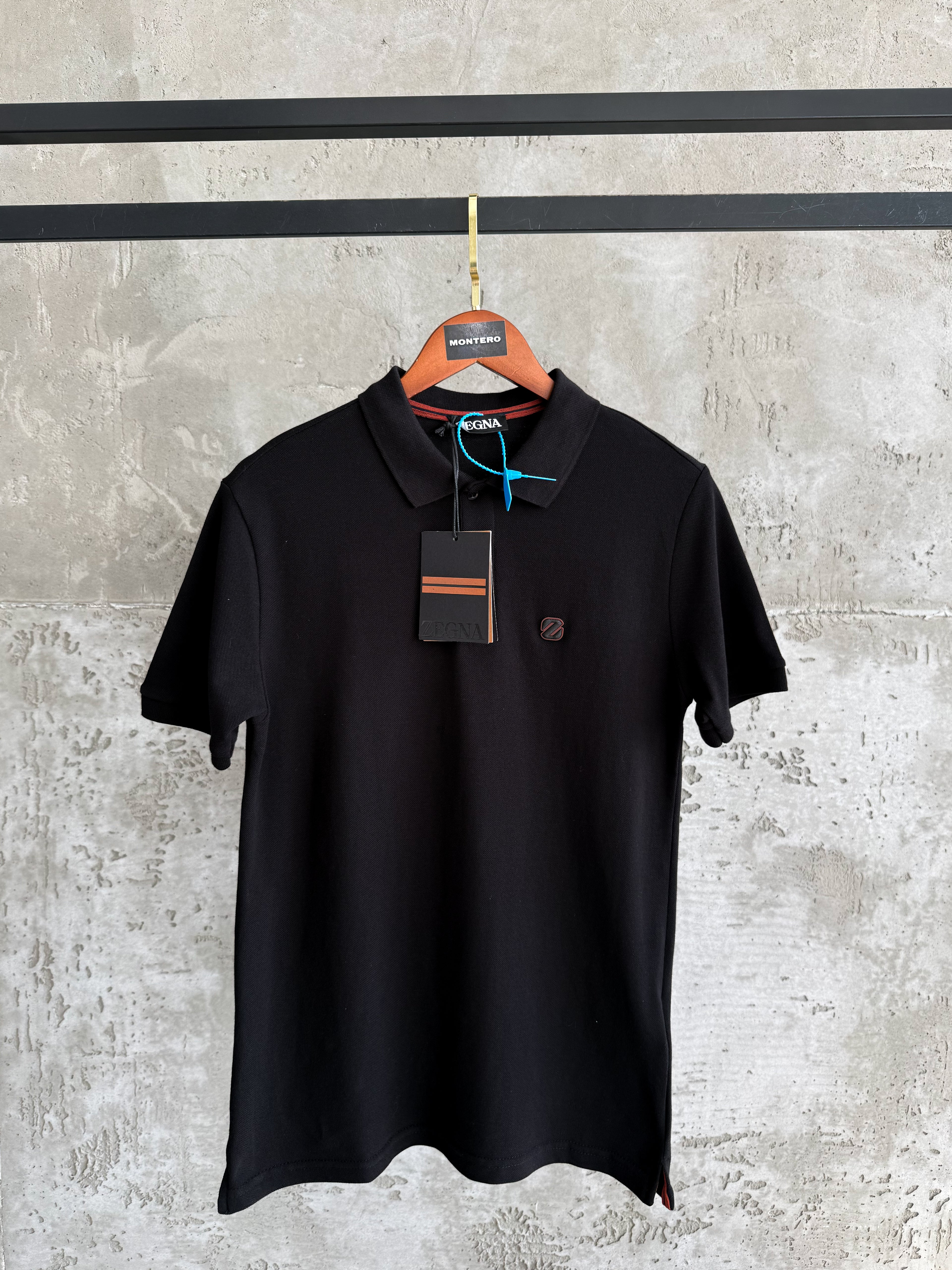 Z01 Yaka siyah tshirt