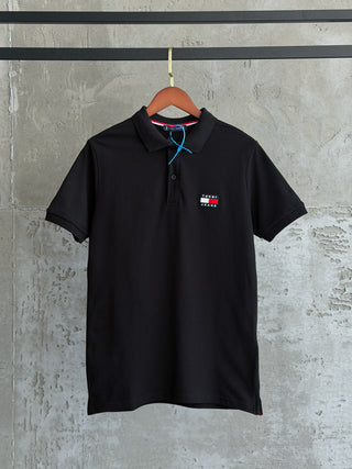 T02 Yaka siyah tshirt