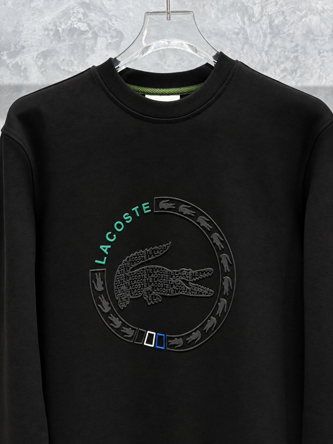 L05 Logolu Siyah Sweatshirt