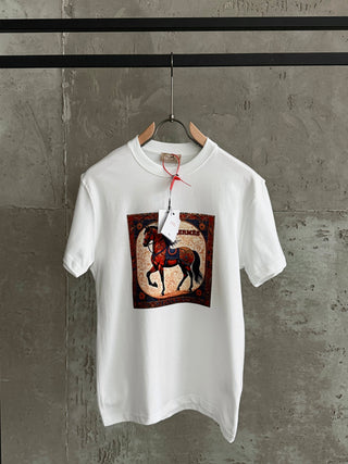 H02 Vintage beyaz tshirt