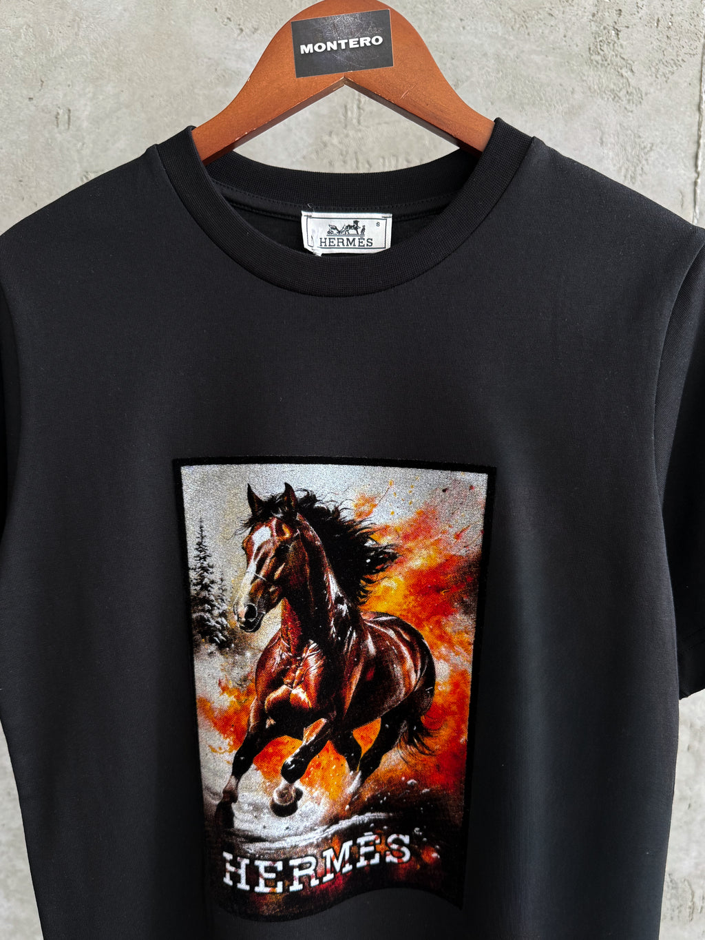 H13 Run siyah tshirt