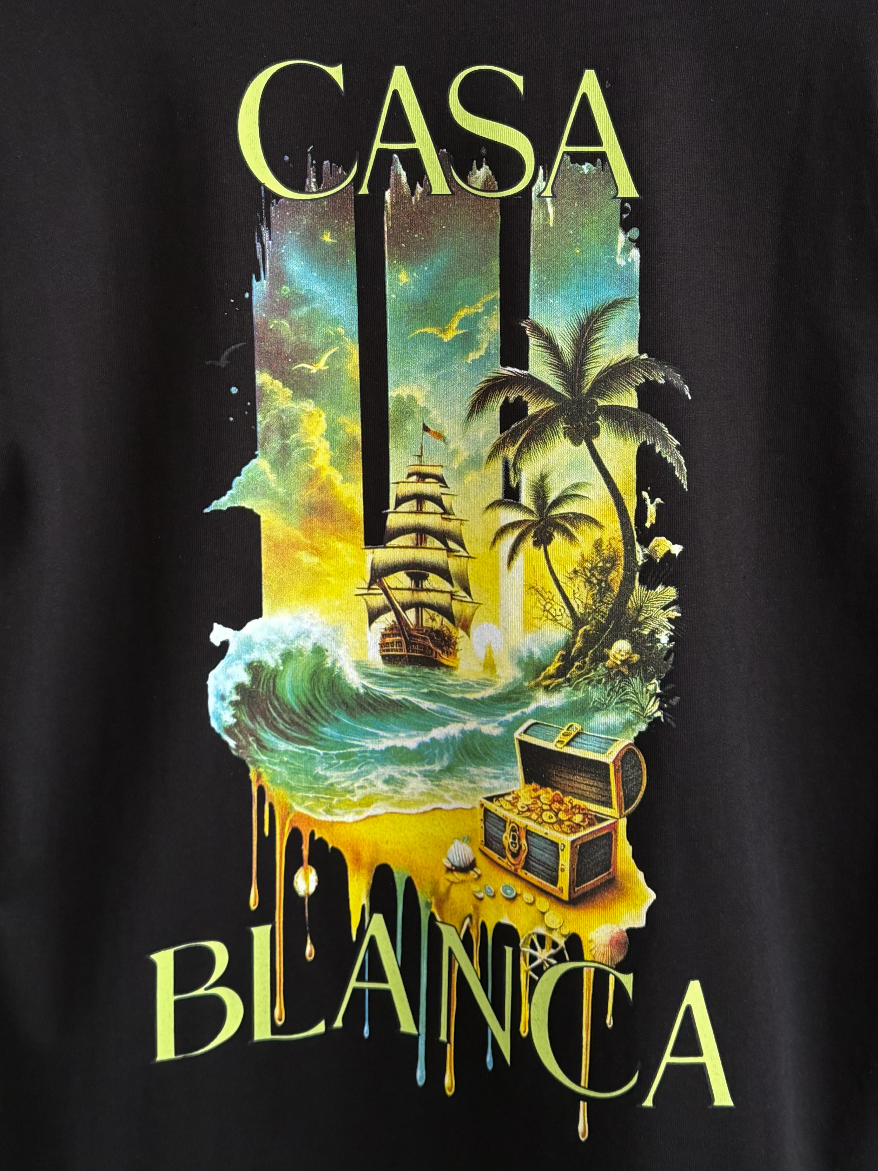 CB04 Waves siyah tshirt