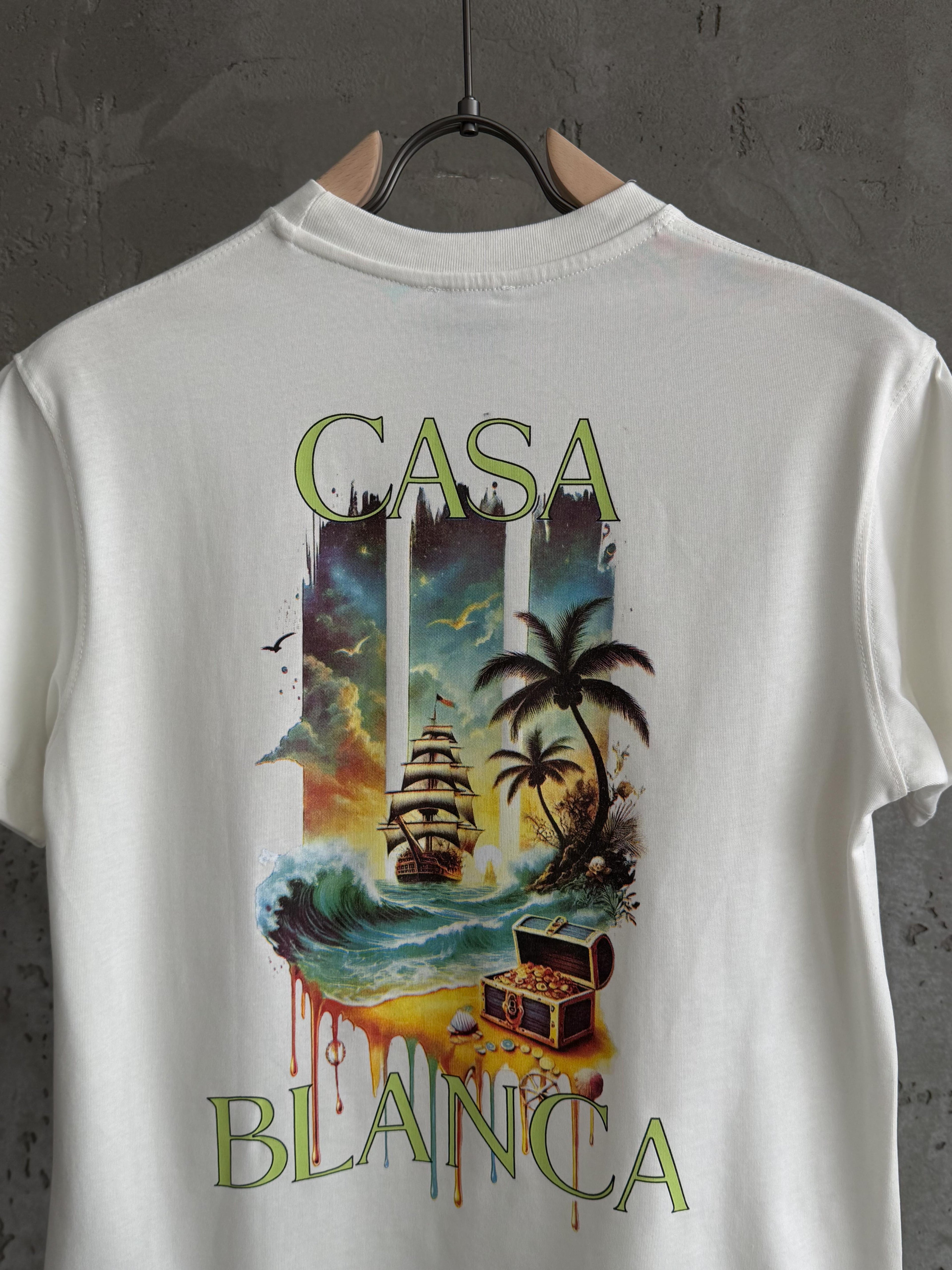 CB04 Waves beyaz tshirt