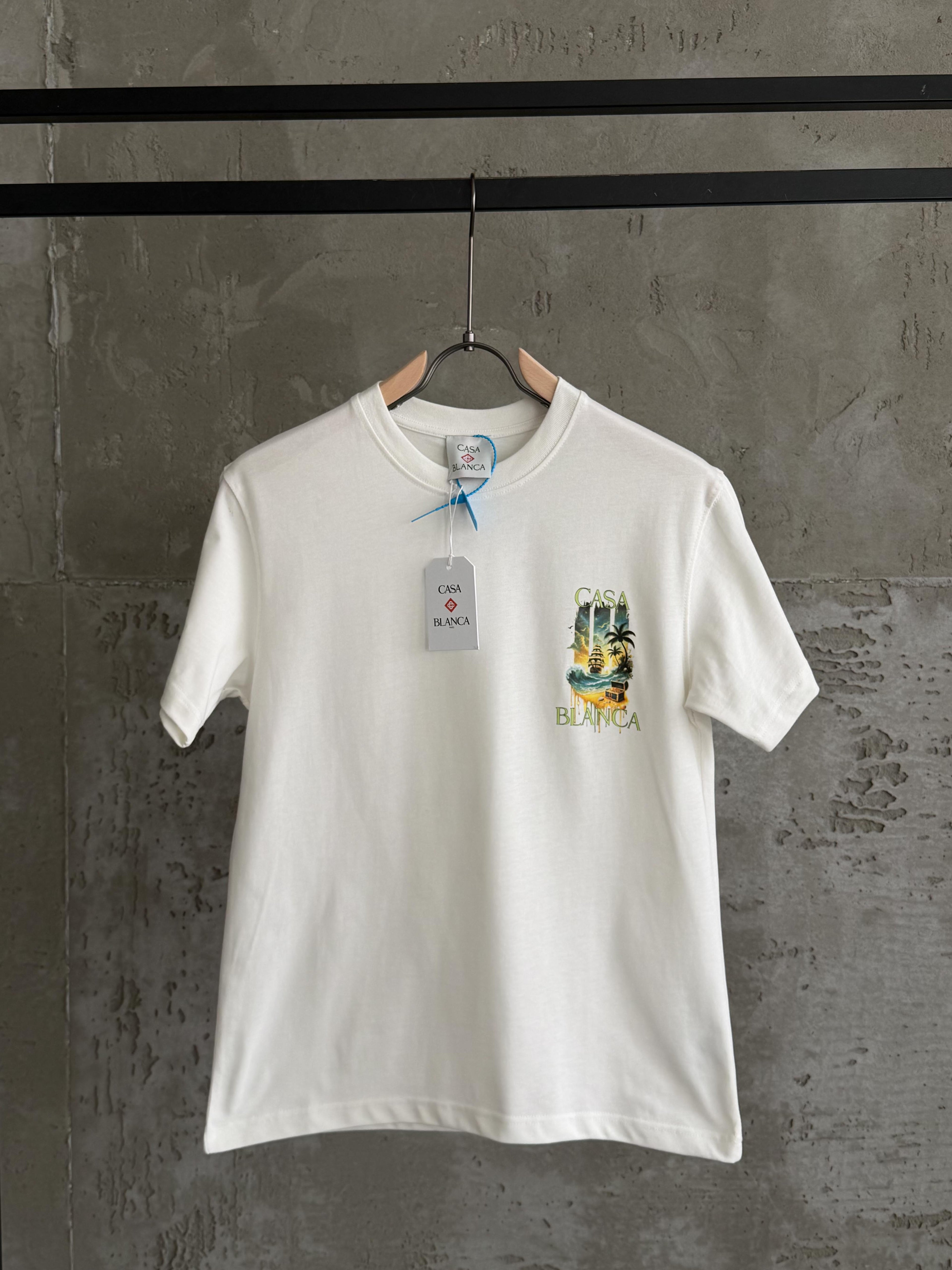 CB04 Waves beyaz tshirt