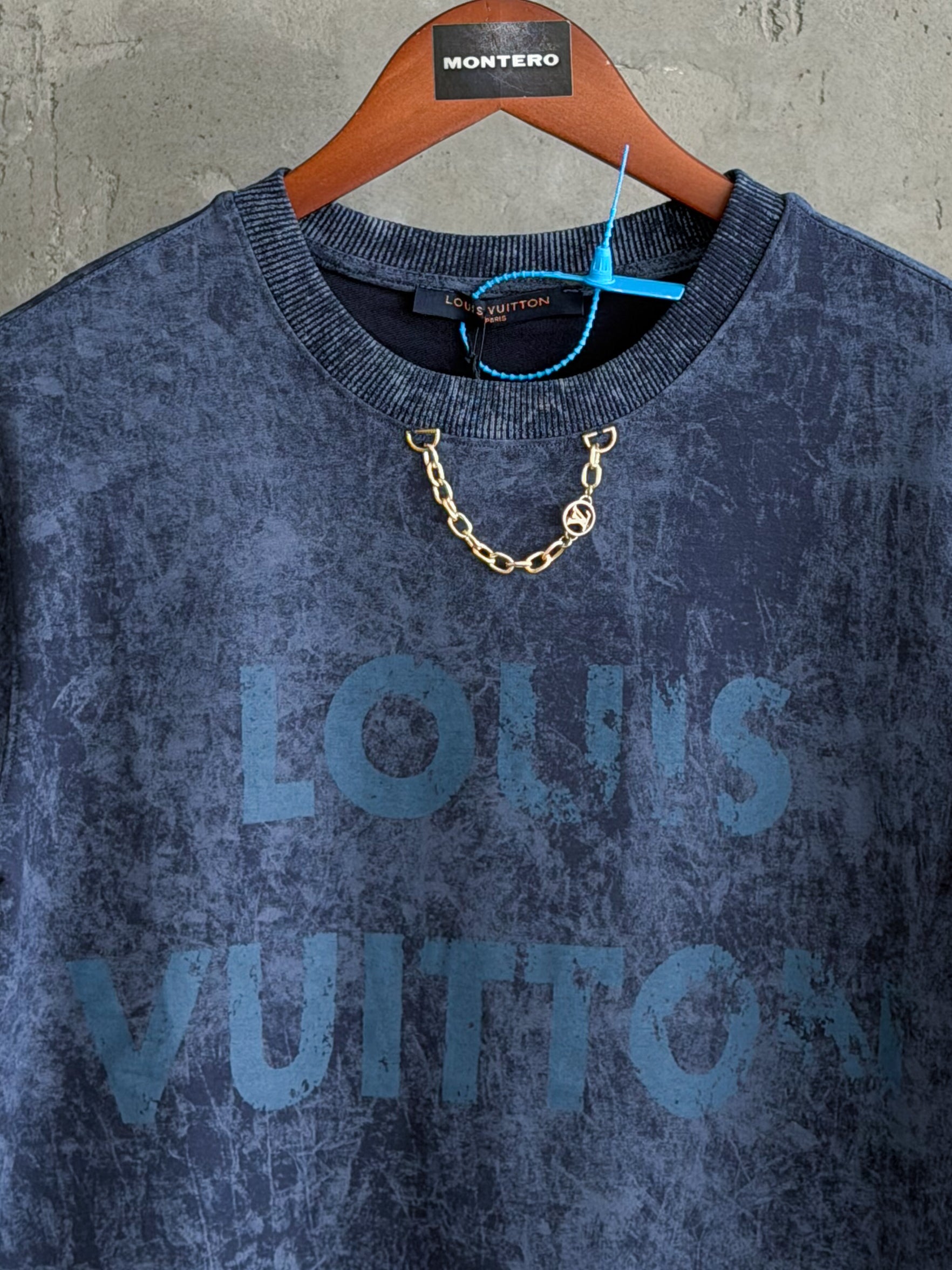 LV09 Duman mavi tshirt