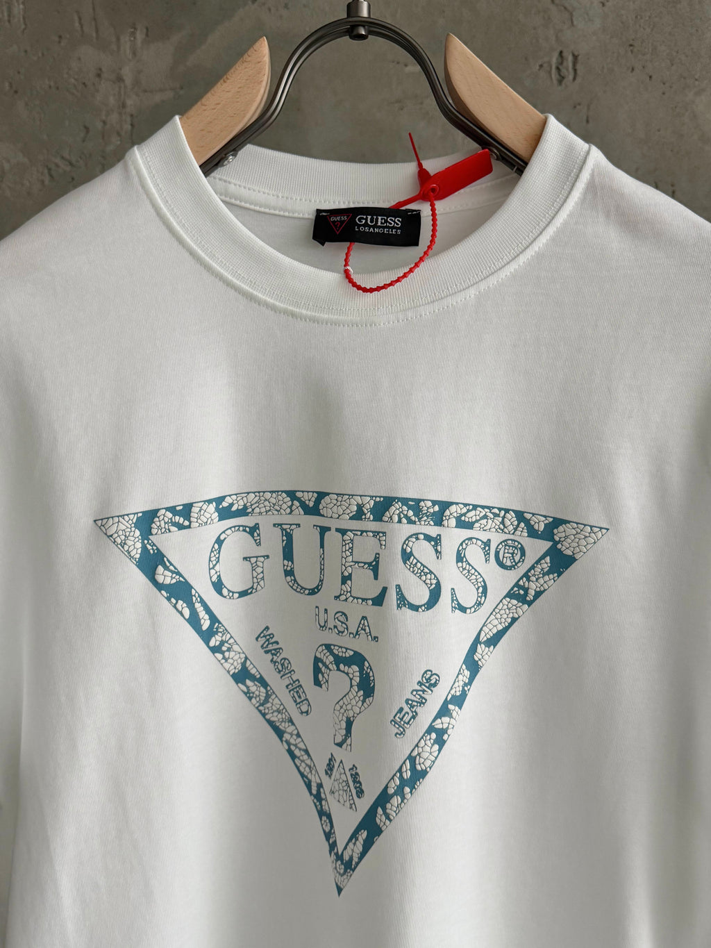 G01 Retro beyaz tshirt