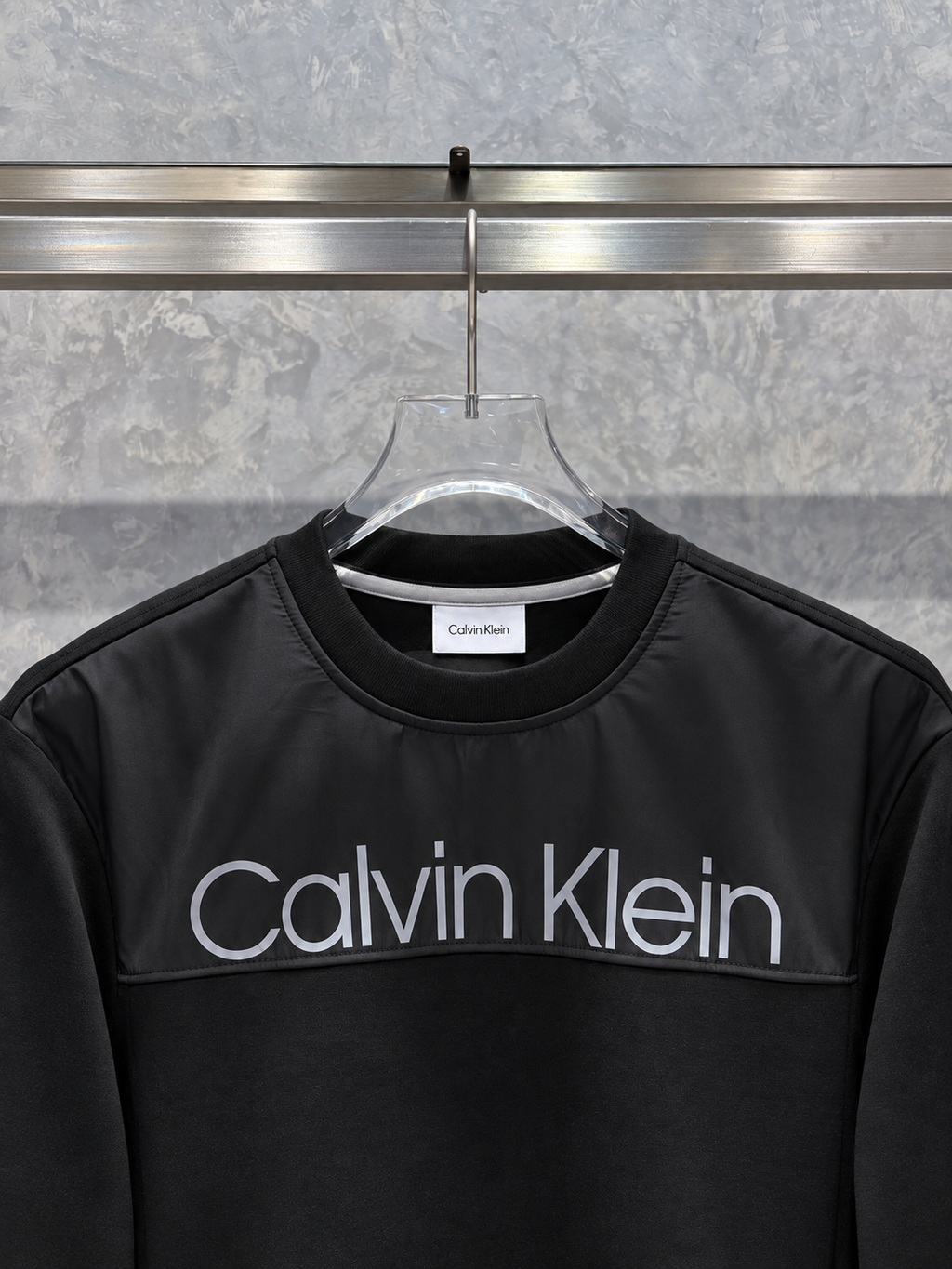 CK01 Cepli Siyah Sweatshirt