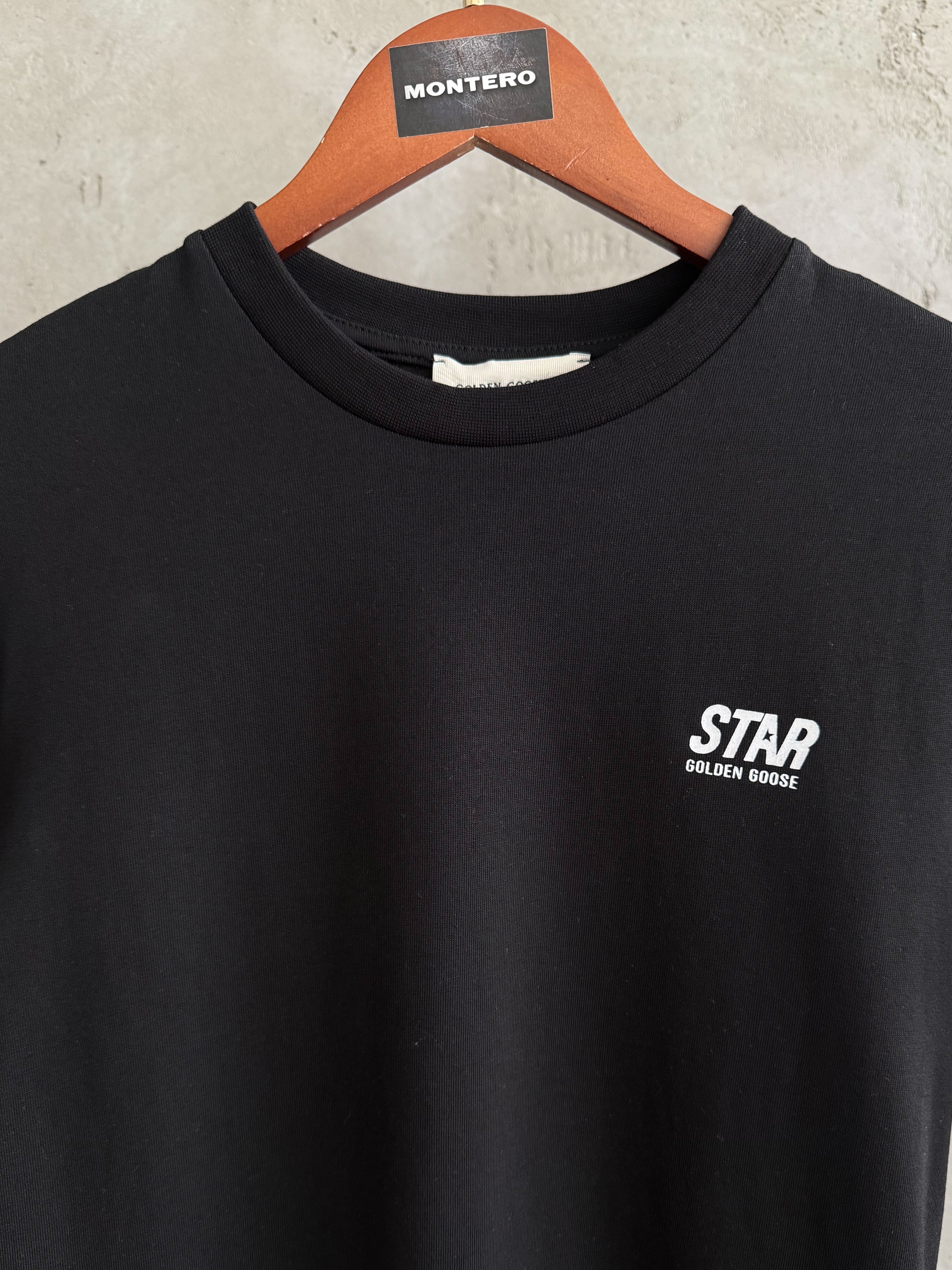 GG01 Star siyah tshirt