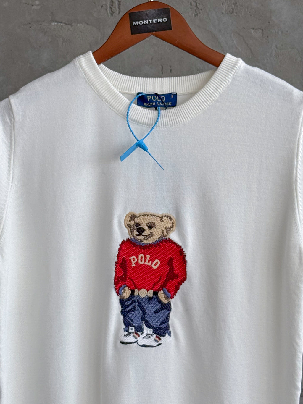 US05 RL Bear triko beyaz