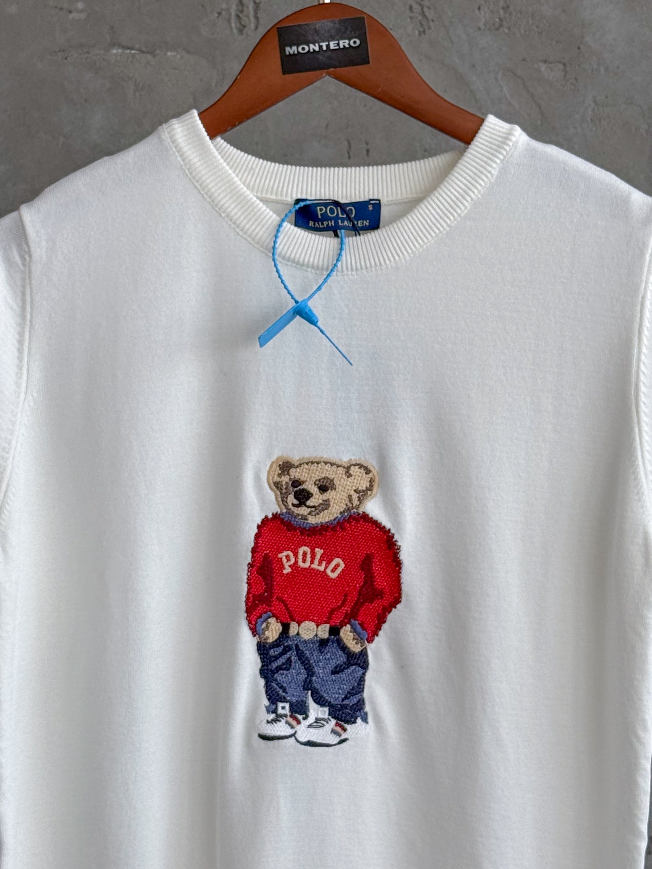 US05 RL Bear triko beyaz