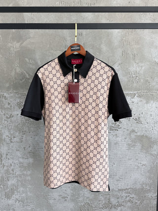 GC04 Yaka Gold siyah tshirt