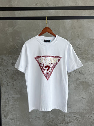 G04 Flok beyaz tshirt