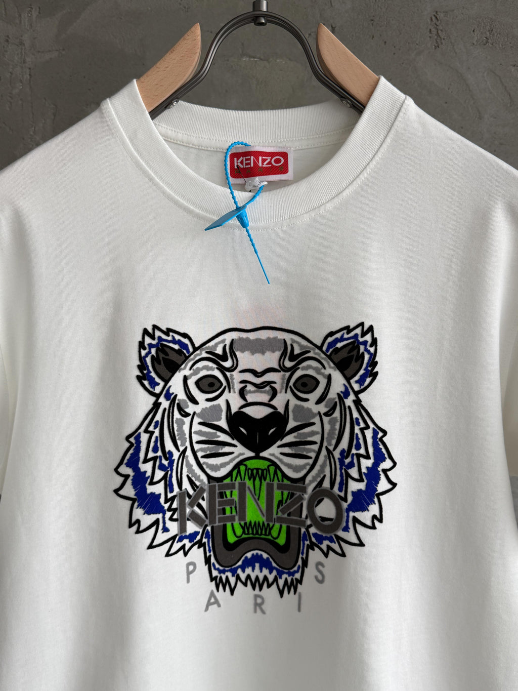 K01 Tiger beyaz tshirt