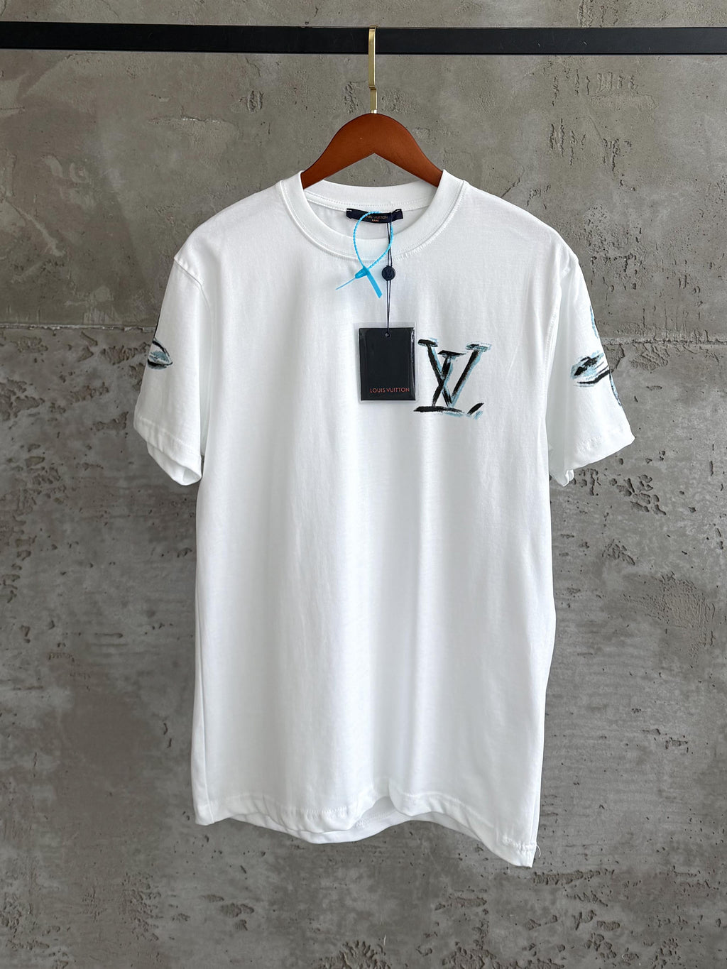 LV03 Aqua Plus beyaz tshirt