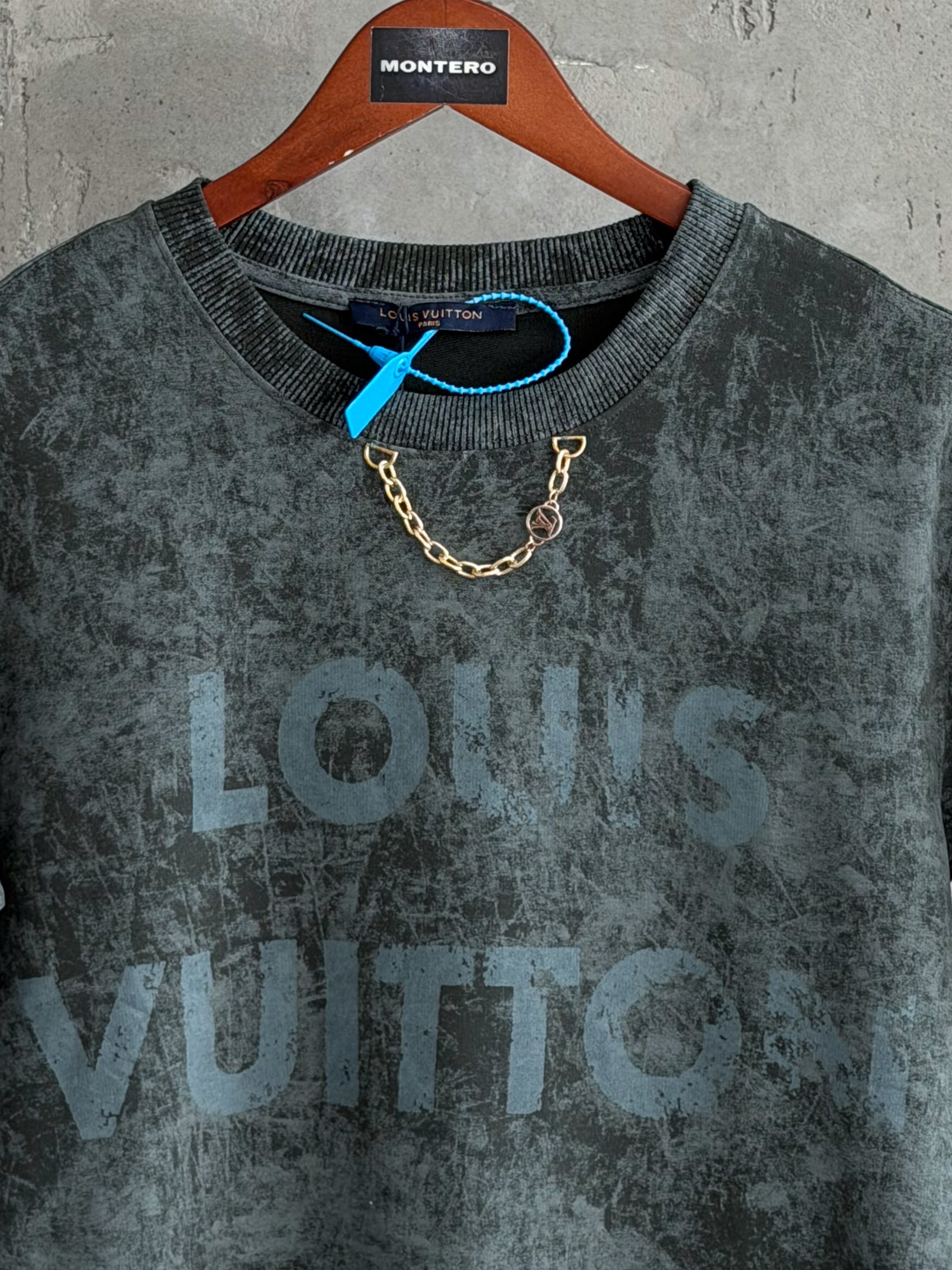 LV09 Duman yeşil tshirt