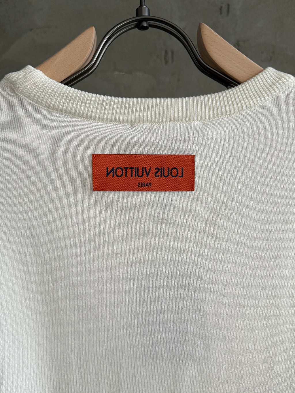 LV07 Triko beyaz tshirt