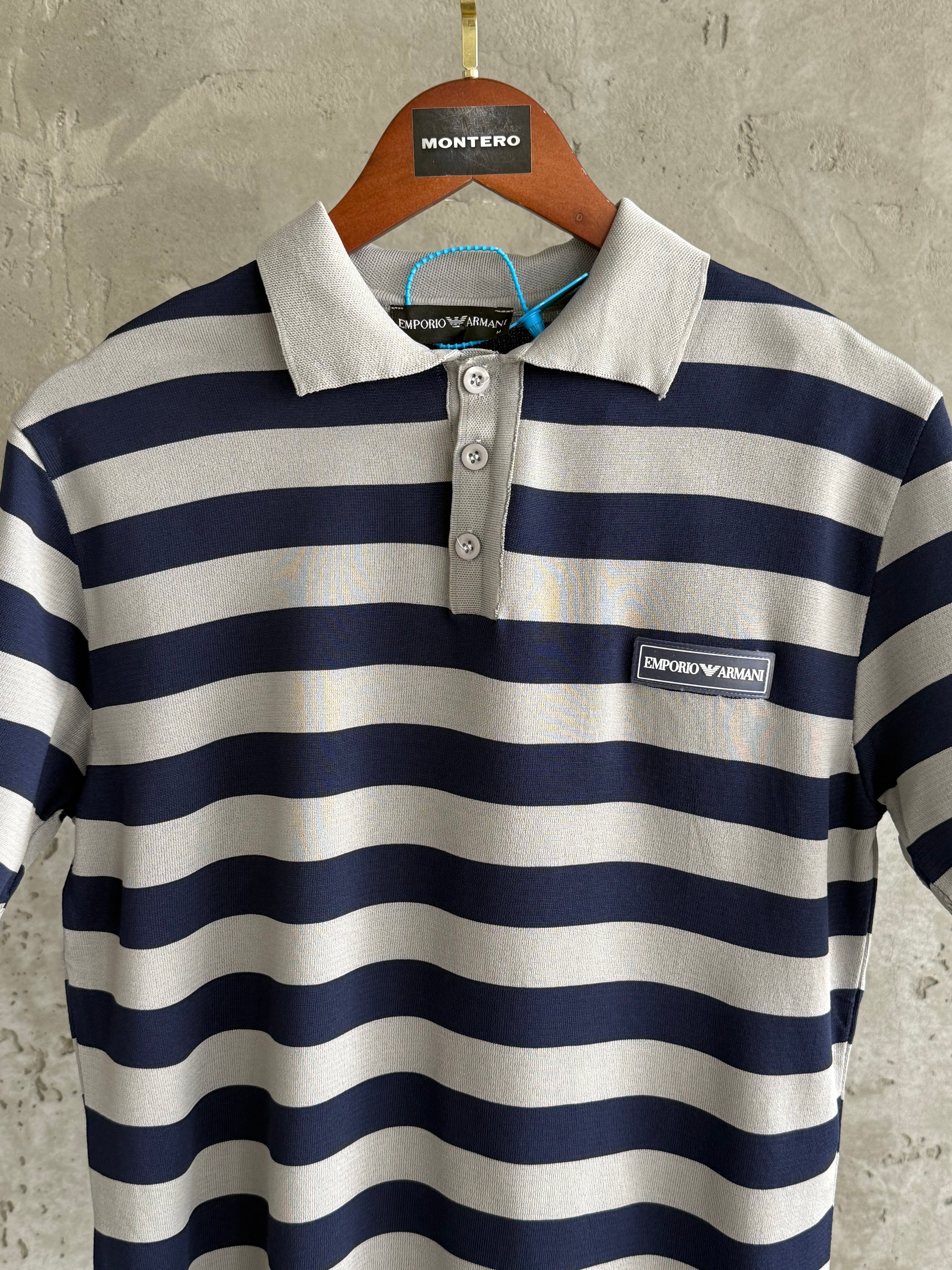 Arm001 Polo Yaka gri tshirt