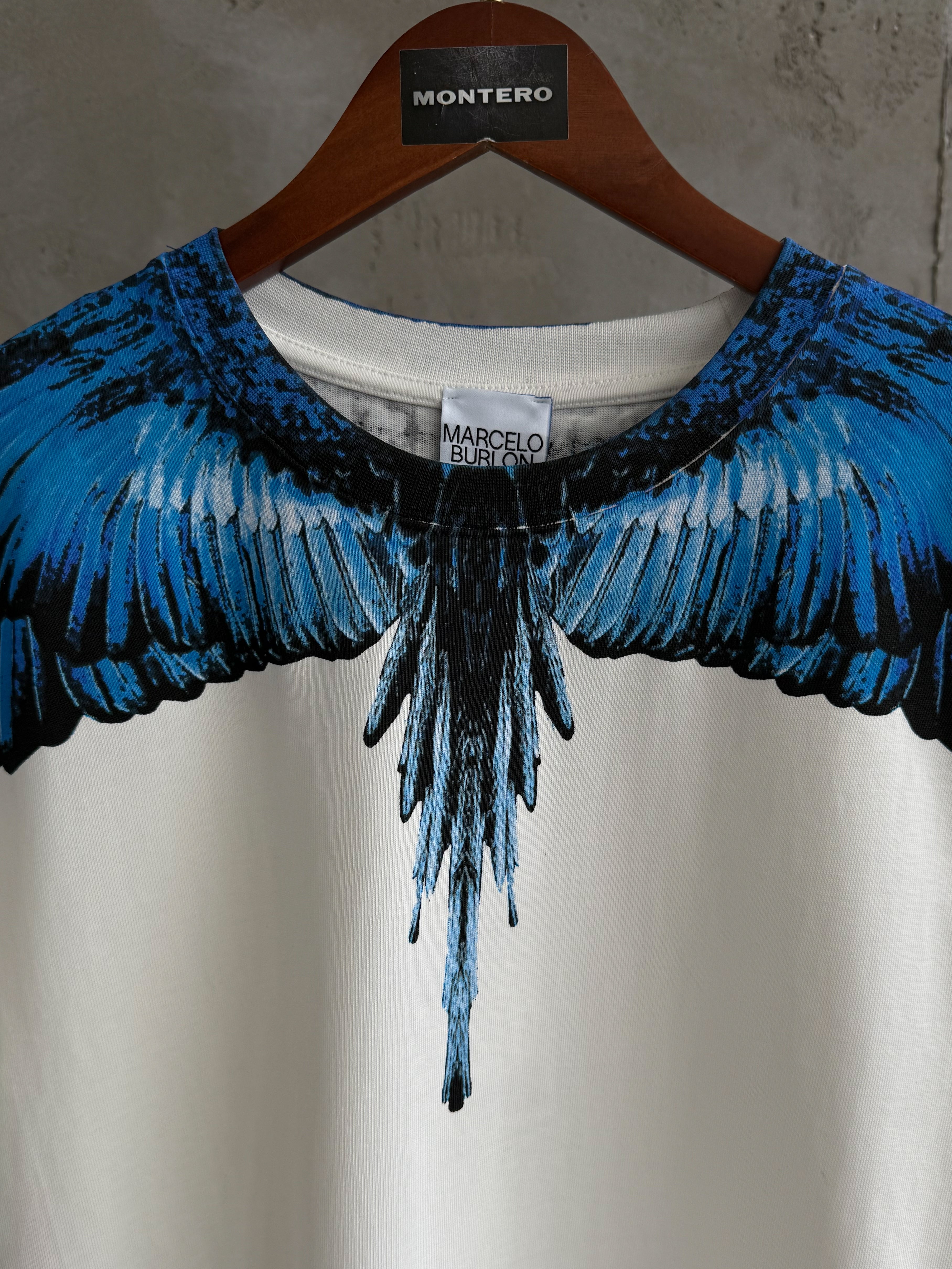 MB03 Wing beyaz tshirt