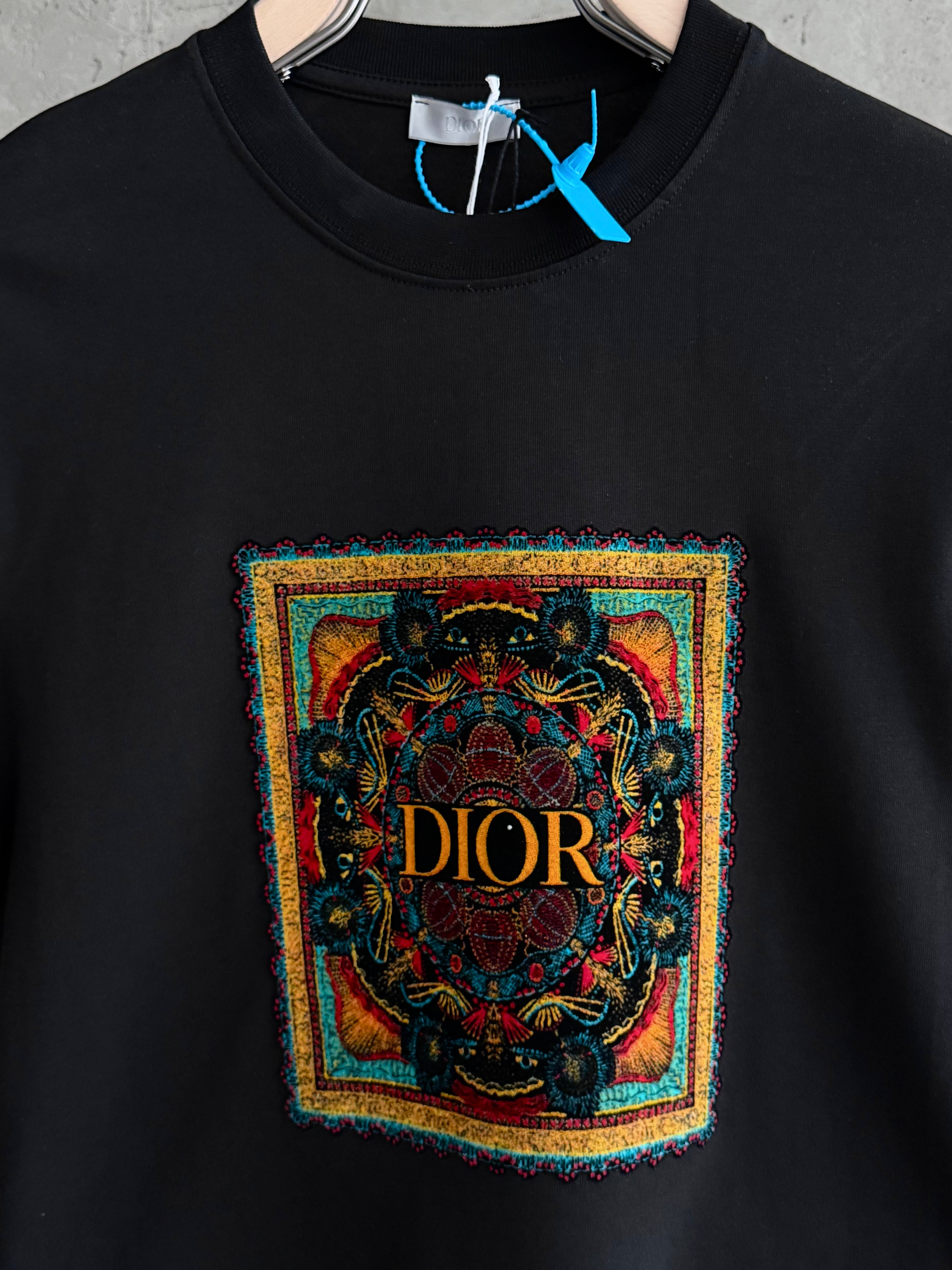 D01 Vintage siyah tshirt
