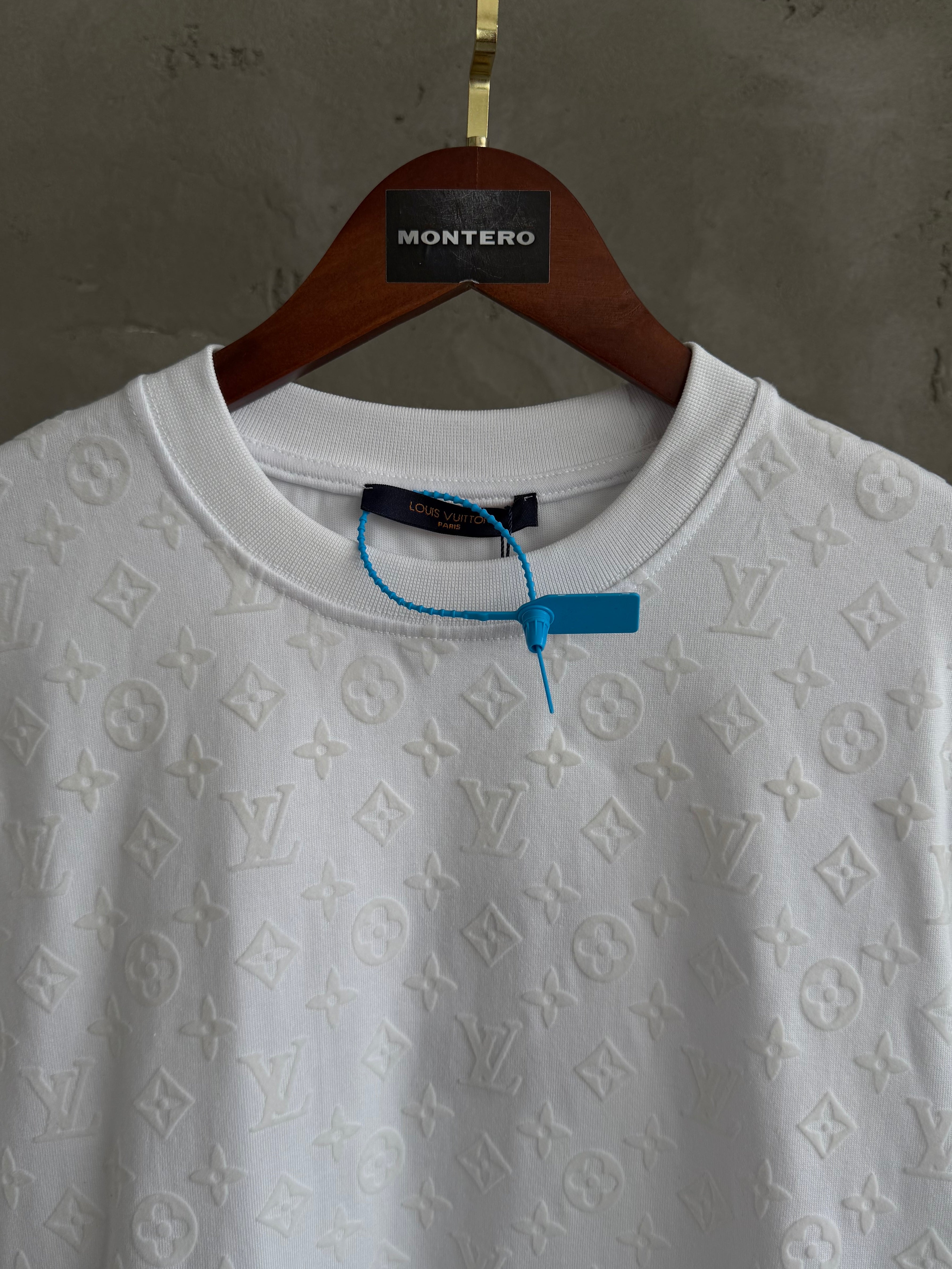 LV05 full baskı beyaz tshirt