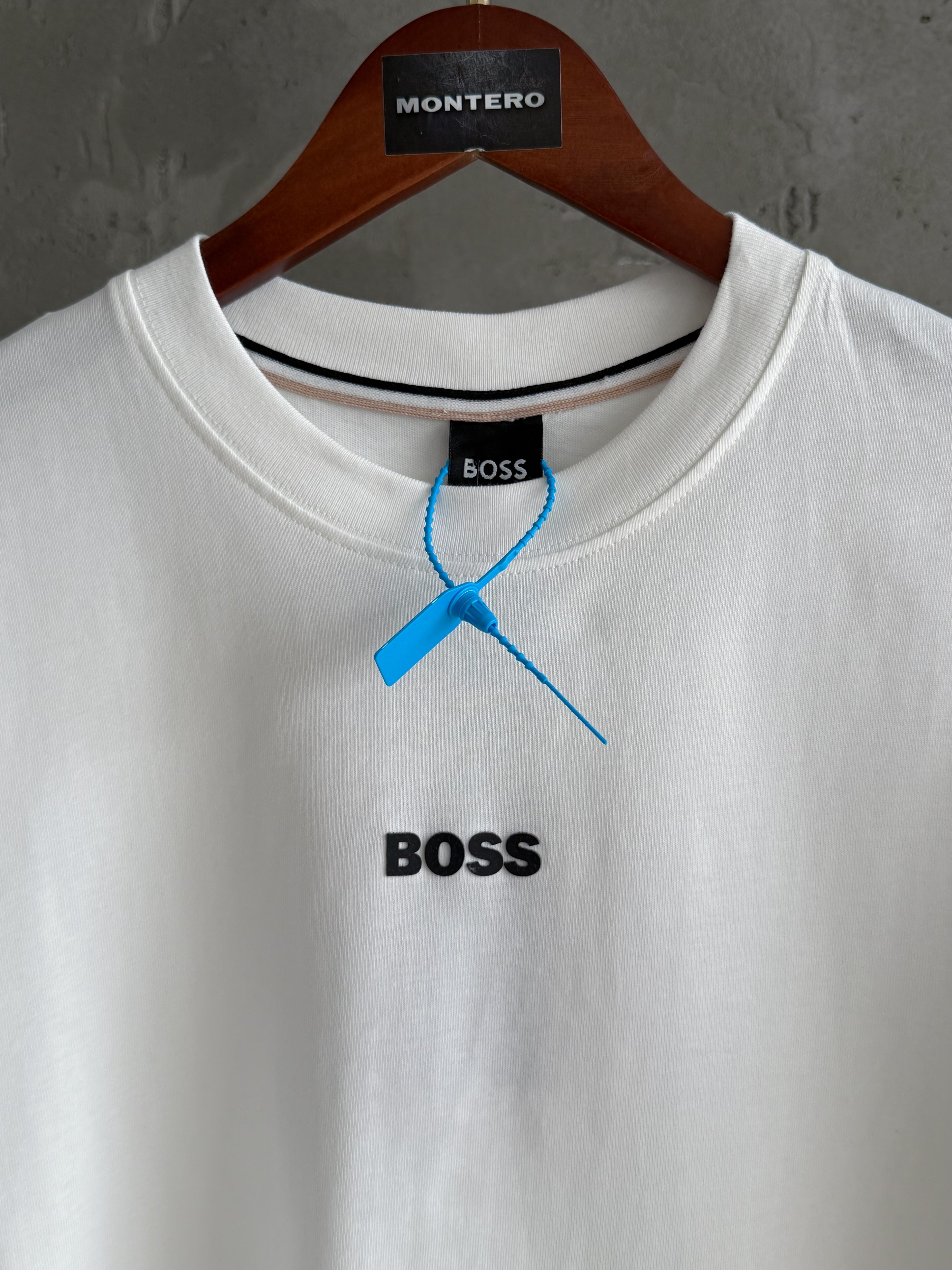B01 yüksek baskı beyaz tshirt