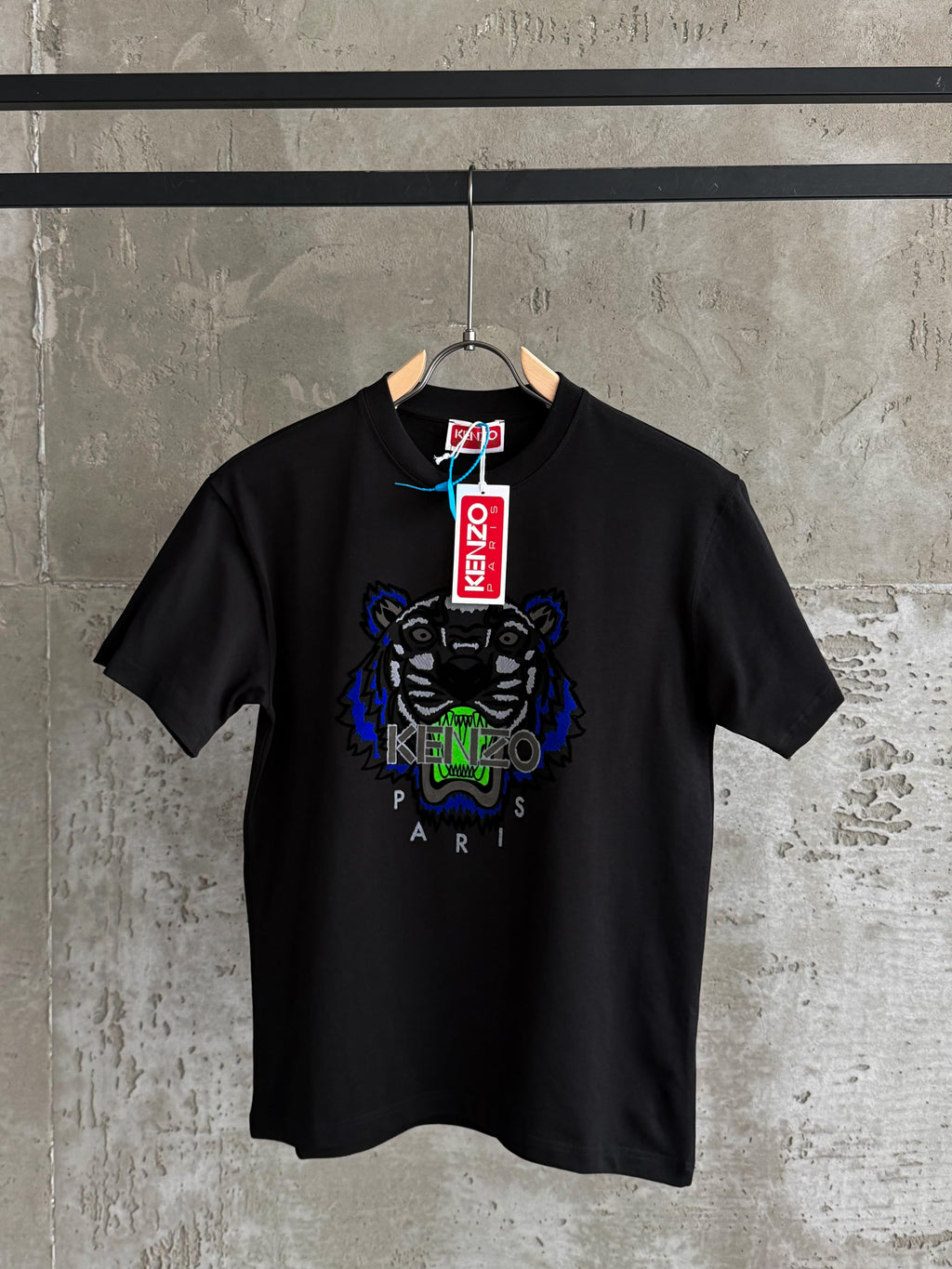 K01 Tiger siyah tshirt