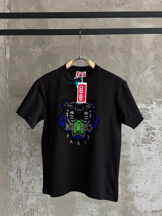K01 Tiger siyah tshirt