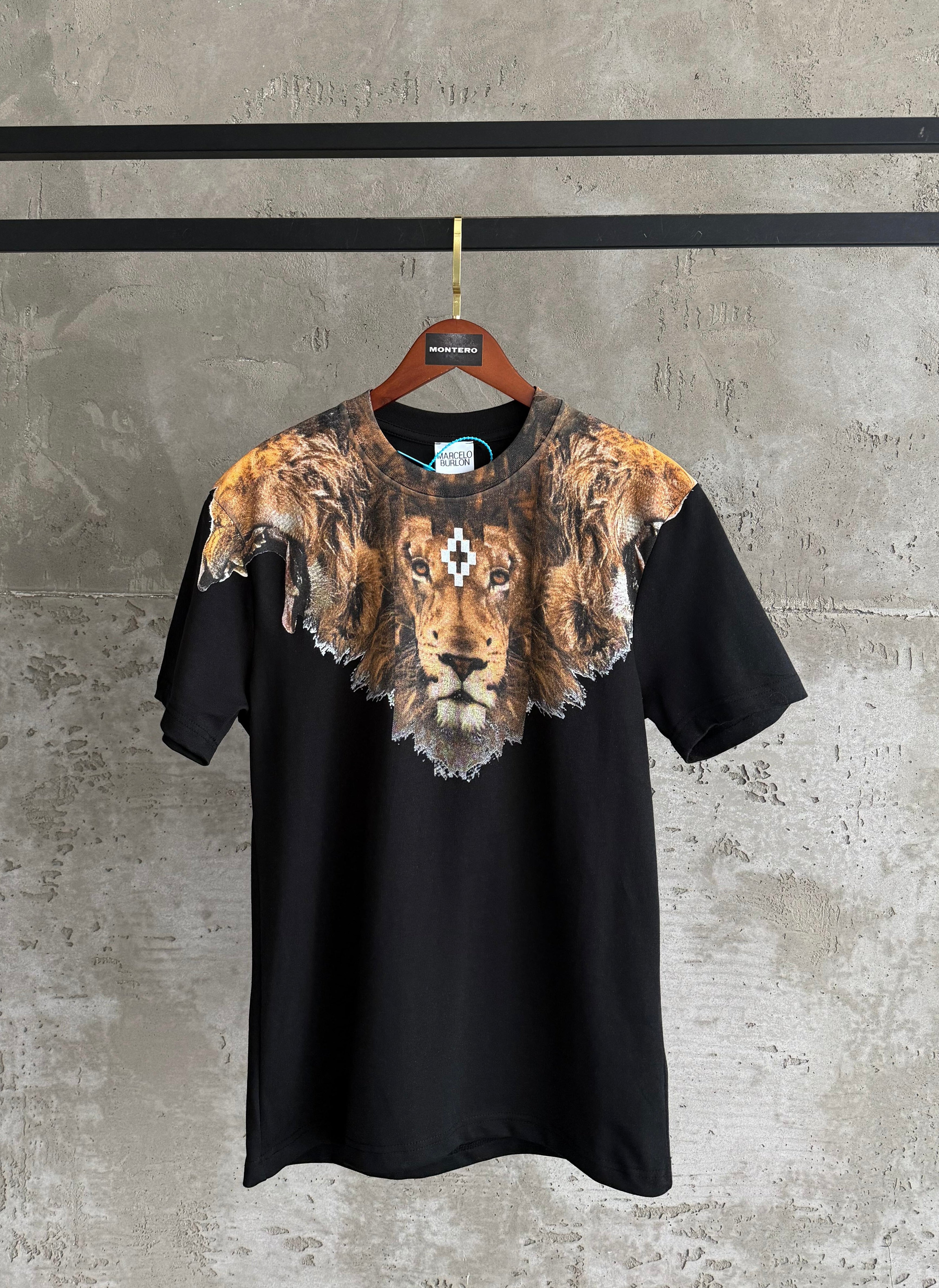 MB01 Leo siyah-kahve tshirt