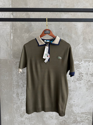 L001 Polo Yaka krem tshirt