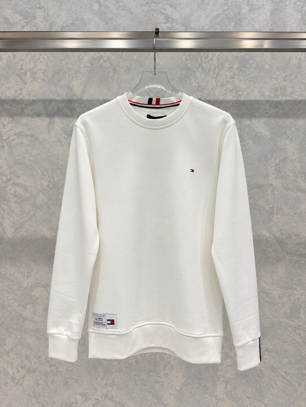 TMMY03 Basic Beyaz Sweatshirt