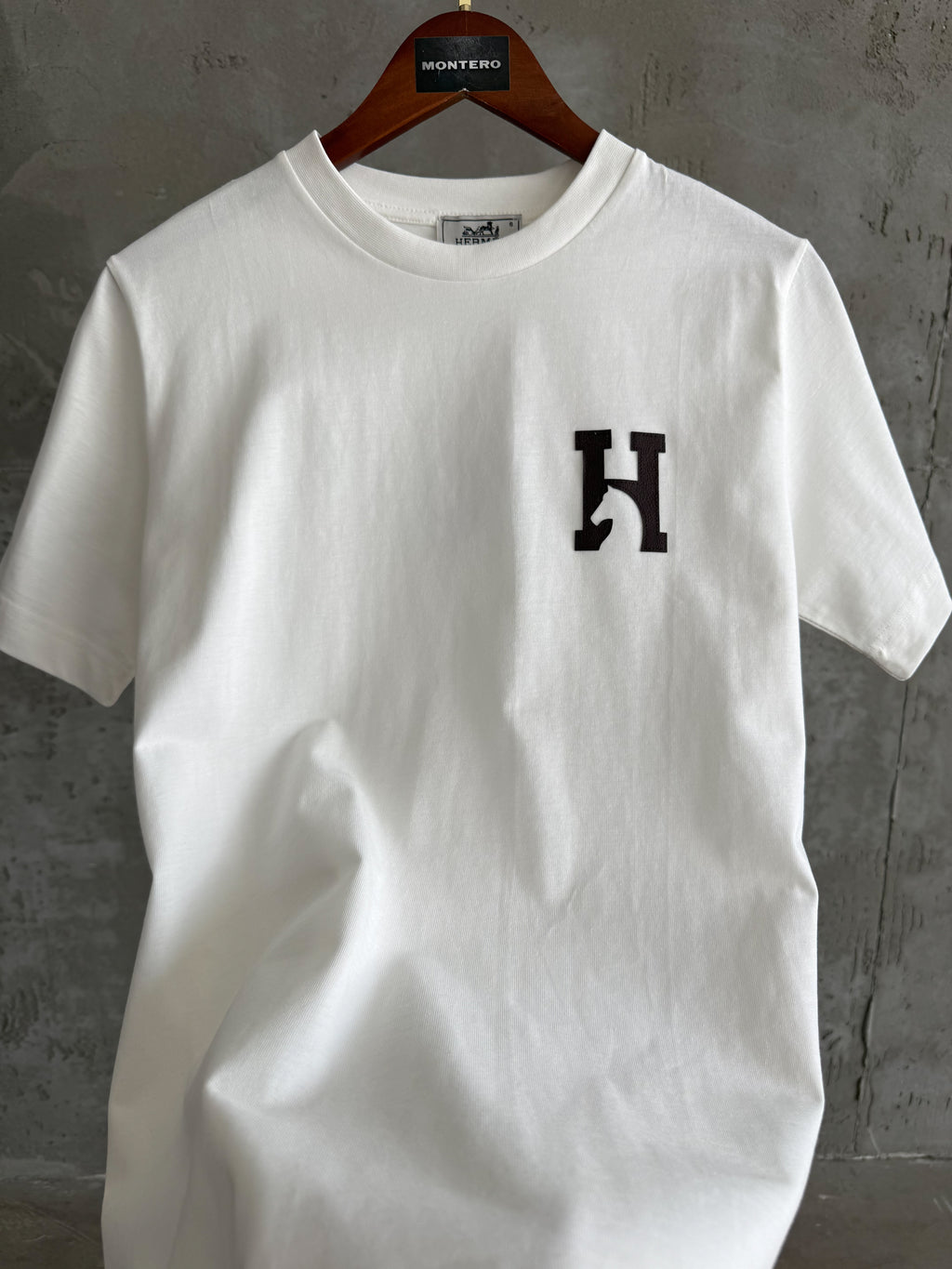 H15 Logo beyaz tshirt