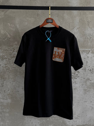 LV06 cepli siyah tshirt