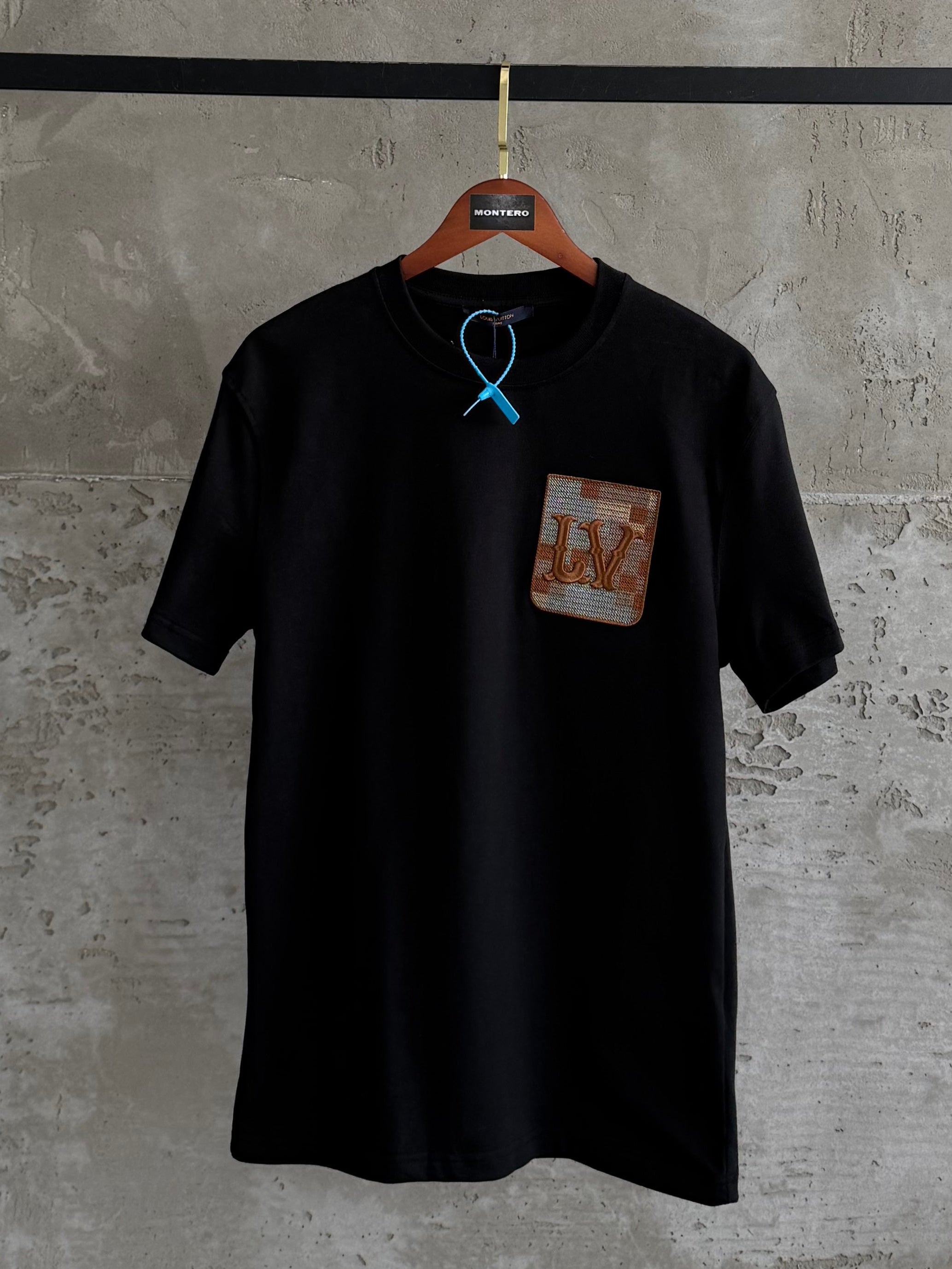LV06 cepli siyah tshirt
