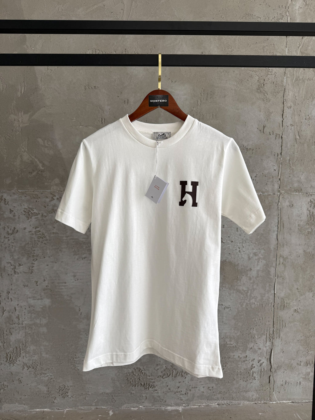 H15 Logo beyaz tshirt