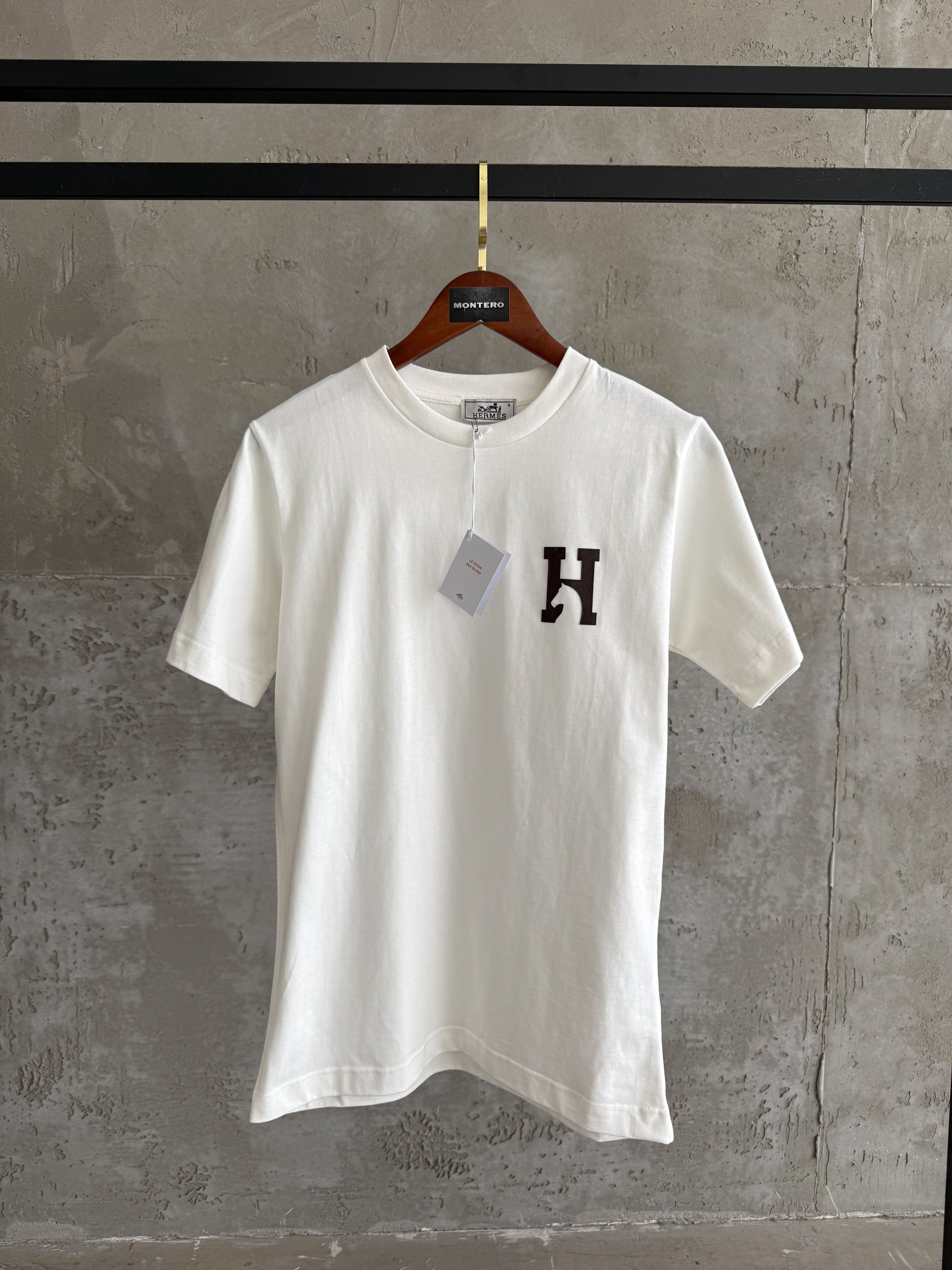 H15 Logo beyaz tshirt