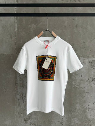 D01 Vintage beyaz tshirt