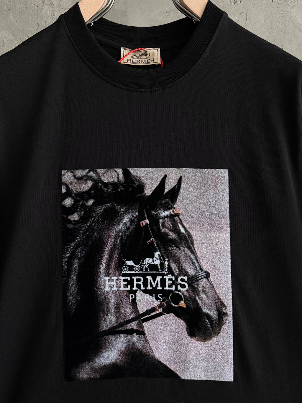 H06 Knight siyah tshirt