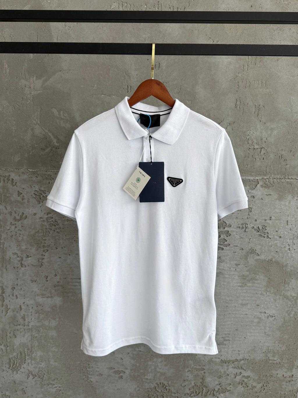 P07 Arma Yaka beyaz tshirt