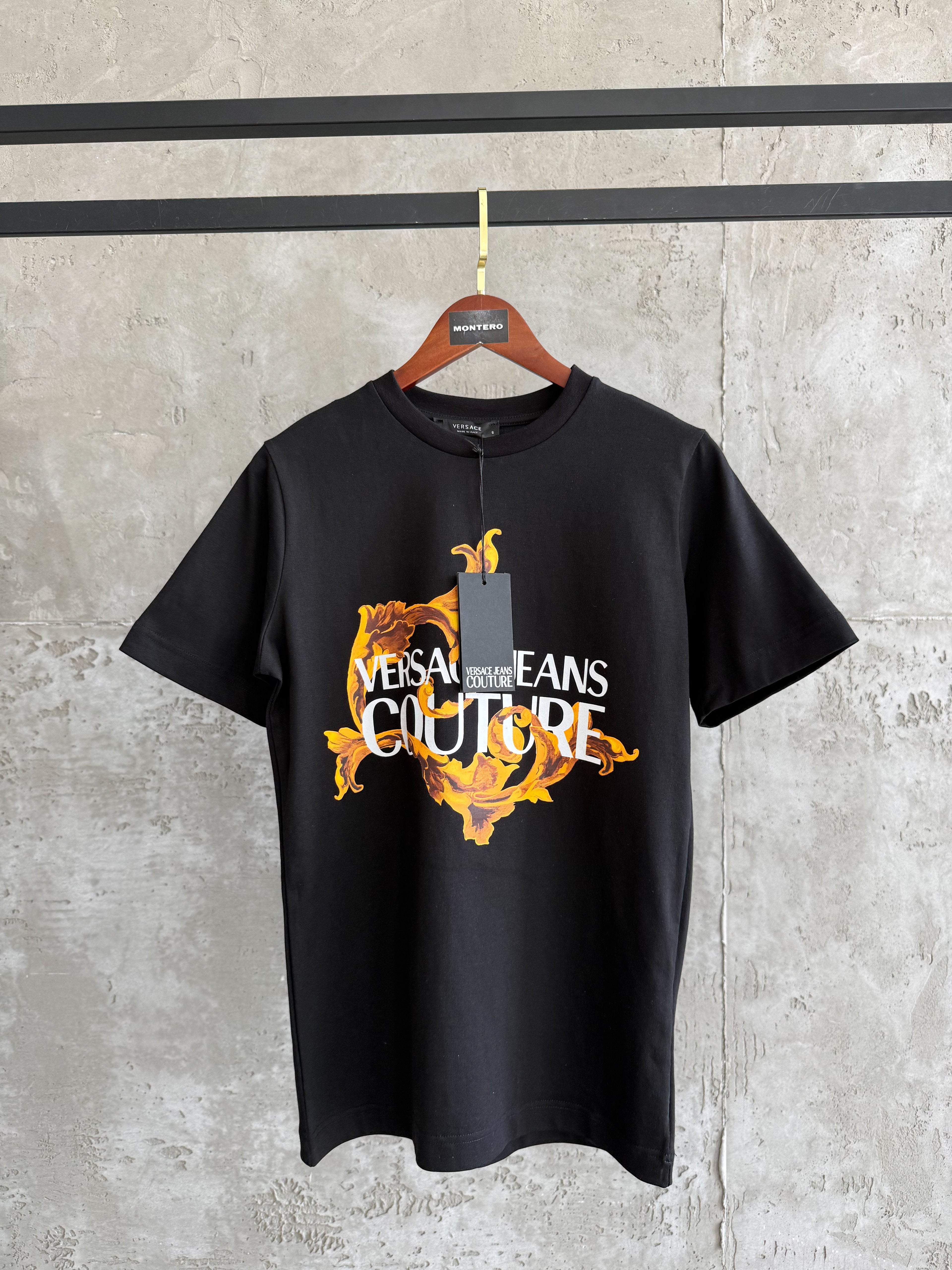 V02 Luxury siyah tshirt