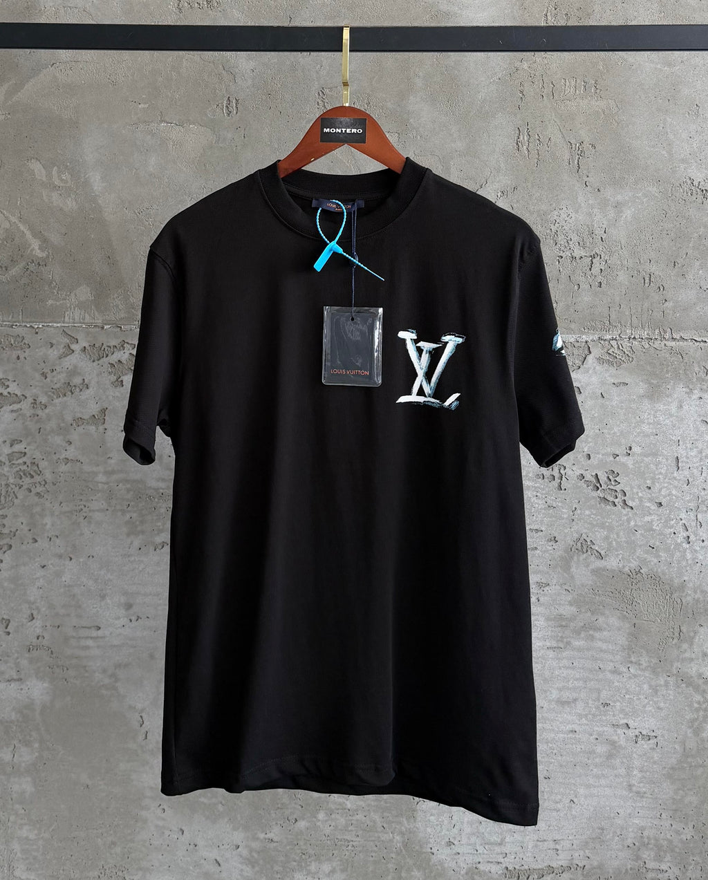 LV03 Aqua Plus siyah tshirt