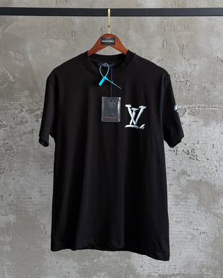 LV03 Aqua Plus siyah tshirt