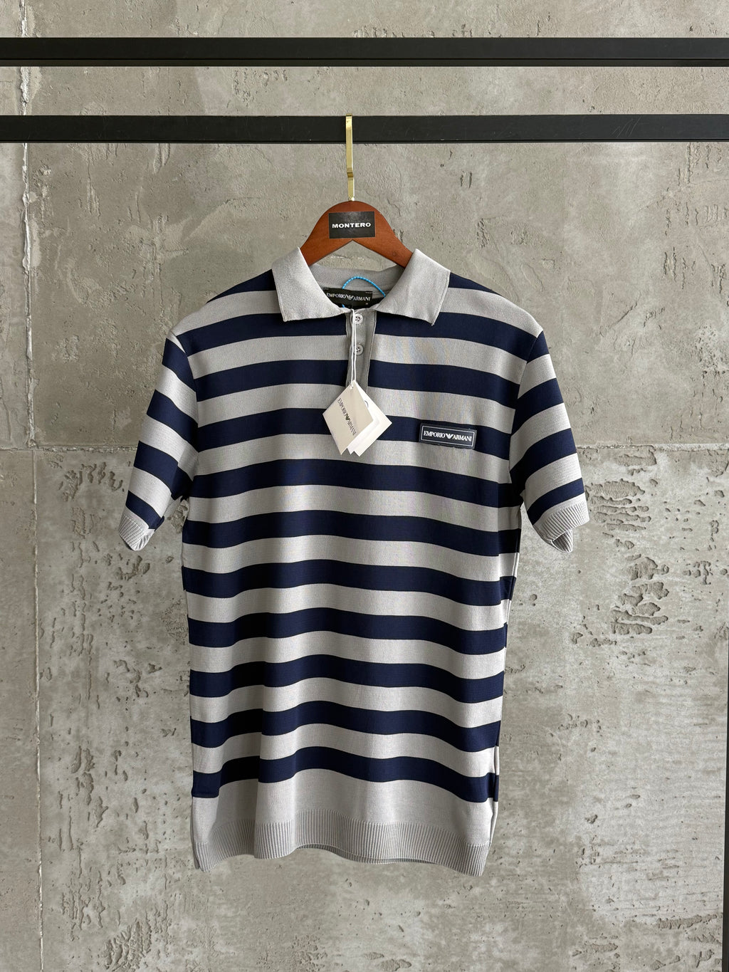 Arm001 Polo Yaka gri tshirt